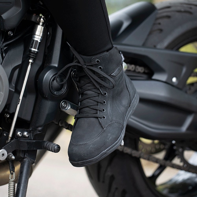 Sieviešu OXFORD KICKBACK DRY2DRY™ Black Motociklu zābaki