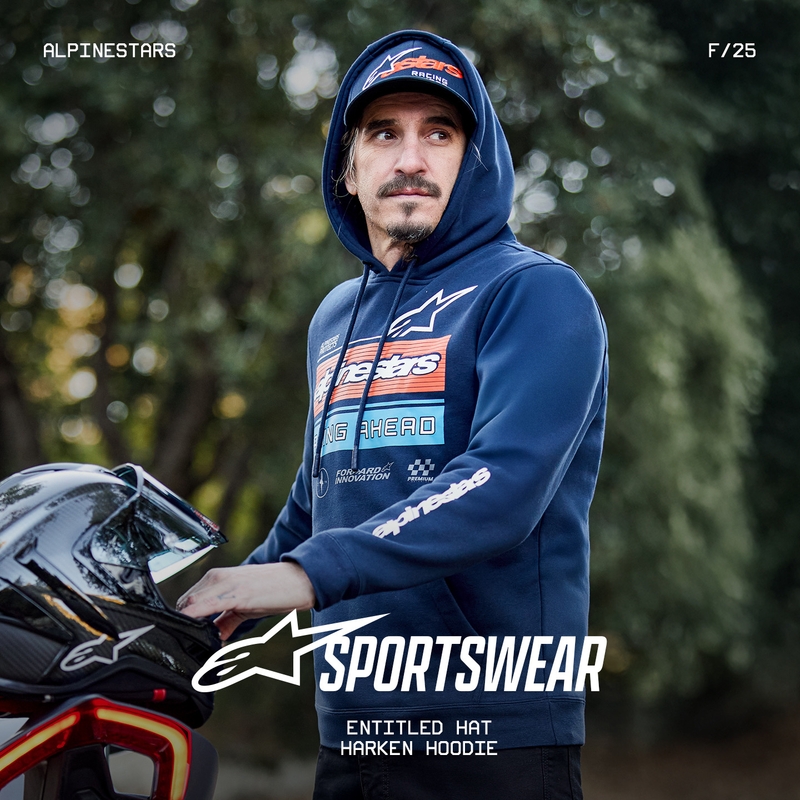 Alpinestars Harken Hoodie zila