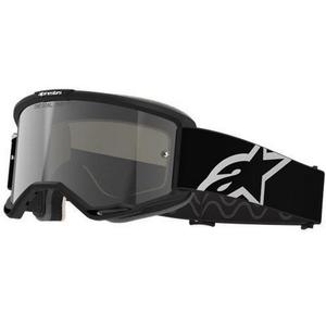 Alpinestars Vision 5 Corp motokrosa brilles melnas ar caurspīdīgu lēcu