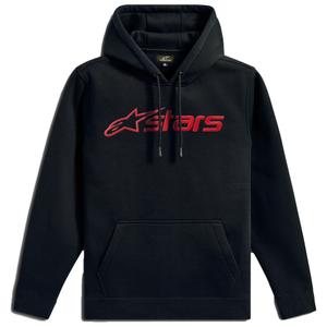 Alpinestars Blaze Hoodie 3 melns un sarkans