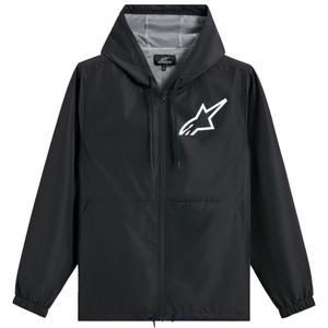 Alpinestars Speeder Chromium vējjaka melnā un baltā krāsā