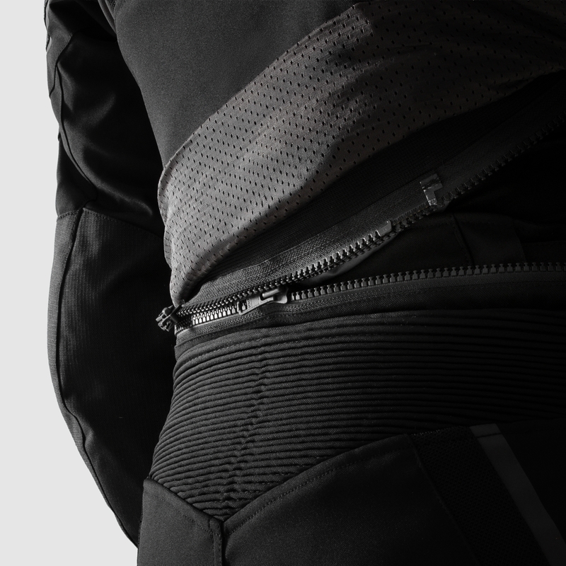 Sieviešu Rebelhorn Hiflow V Black-Gray-Fluo Yellow Motocikla jaka