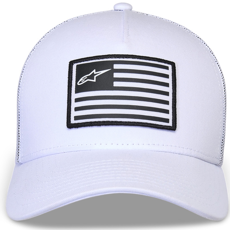 Alpinestars Flag Snap cepure white-white