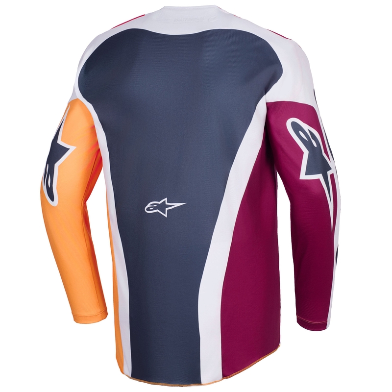 Alpinestars Racer Portl sarkanā-oranžā-siltā motokrosa krekliņš