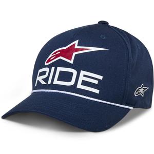 Alpinestars Ride Comp Snapback cepure Blue-White-Red