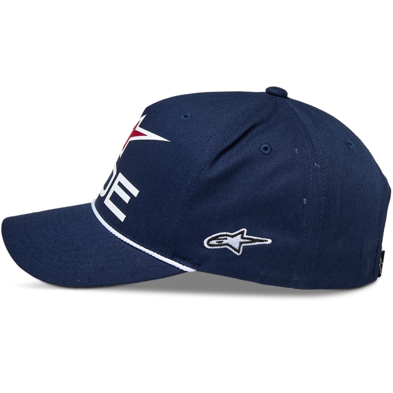 Alpinestars Ride Comp Snapback cepure Blue-White-Red
