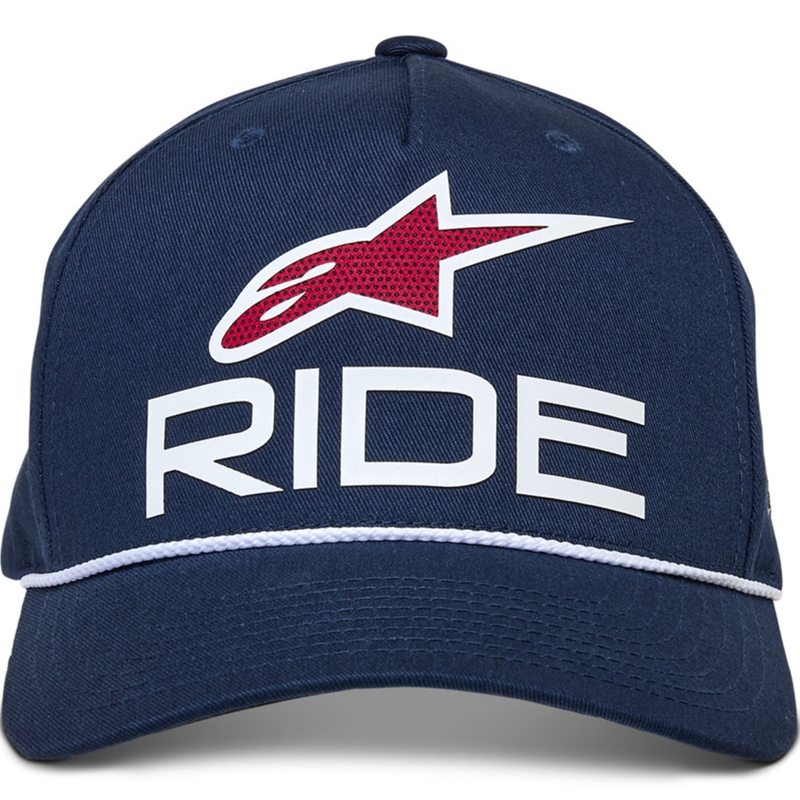 Alpinestars Ride Comp Snapback cepure Blue-White-Red