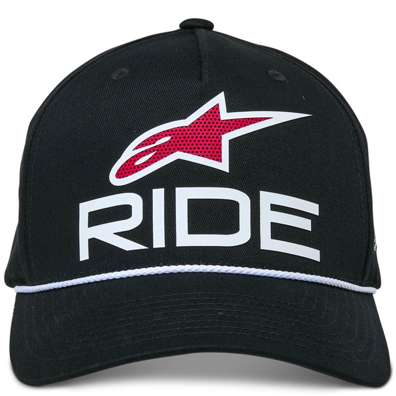 Alpinestars Ride Comp Snapback cepure melna, balta un sarkana