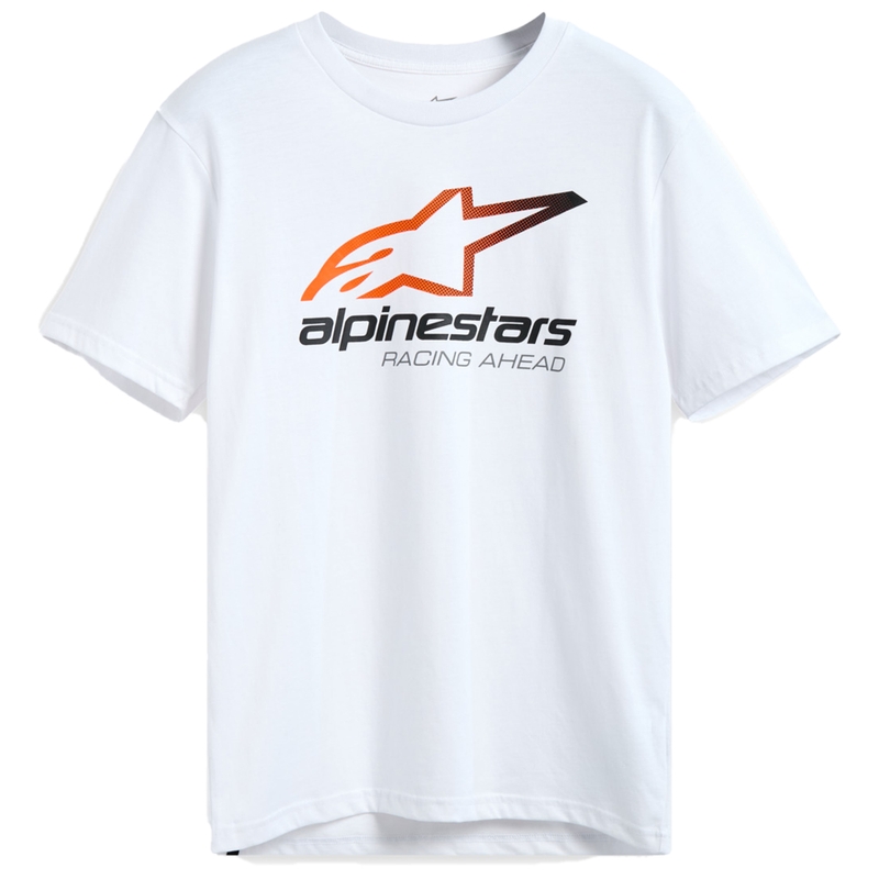T-krekls Alpinestars Aligned CSF balts