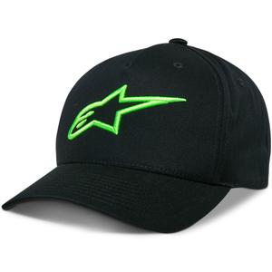 Alpinestars Ageless Snapback cepure melnā un zaļā krāsā