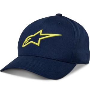 Alpinestars Ageless Snapback cepure Blue-Fluo Yellow