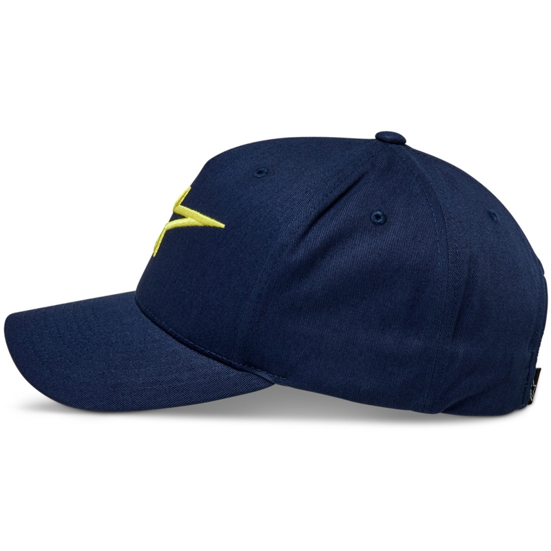 Alpinestars Ageless Snapback cepure Blue-Fluo Yellow