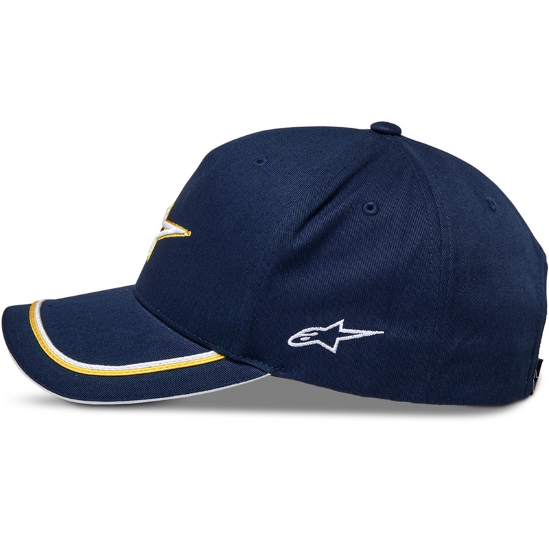 Alpinestars Ascencion Snapback cepure zili-zelta