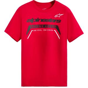 T-krekls Alpinestars Q3 CSF sarkans