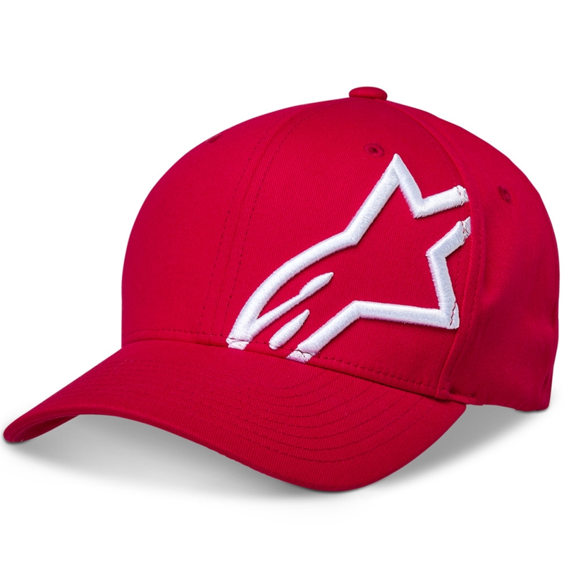 Alpinestars Corp Shift 2 sarkanbaltsarkana cepure