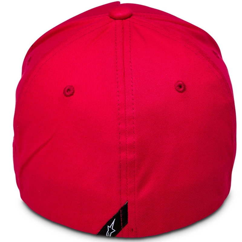 Alpinestars Ride Sonic cepure sarkanā un melnā krāsā