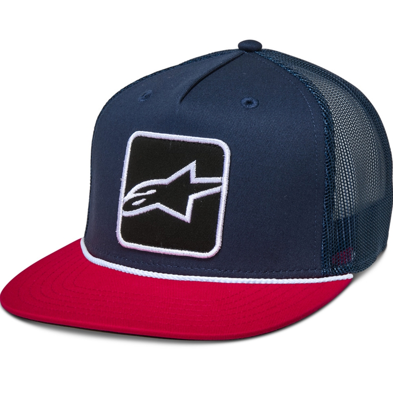 Alpinestars Control cepure zilā-zilā-sarkanā krāsā