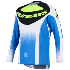 Alpinestars Techstar Knif Blue-Black-Fluo Yellow motokrosa krekls