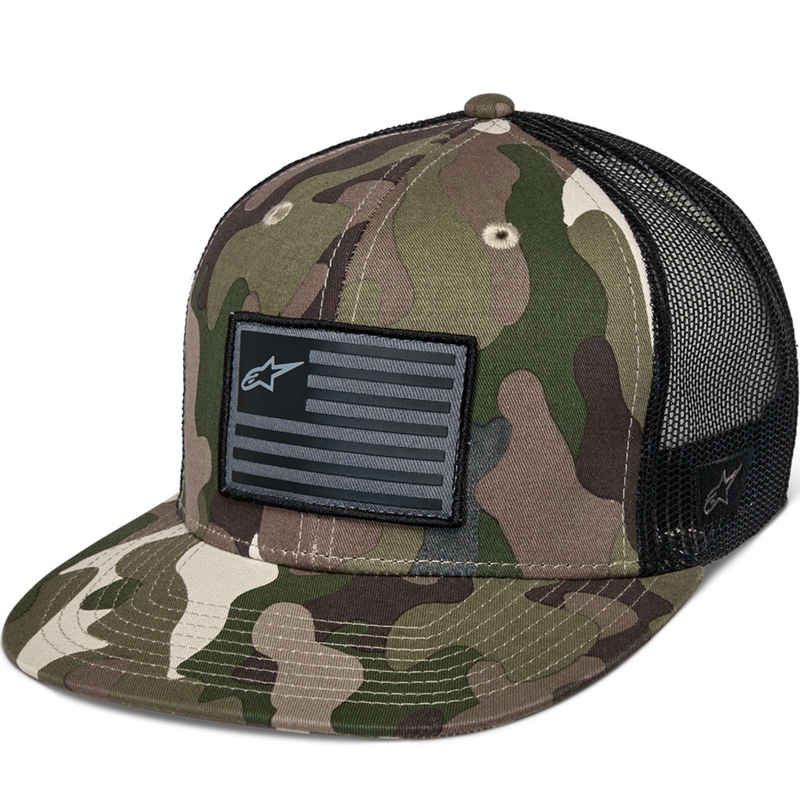 Alpinestars Flag cepure zaļa, kamuflāža, melna
