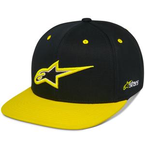 Alpinestars Thickness Snapback cepure melna-fluo dzeltena