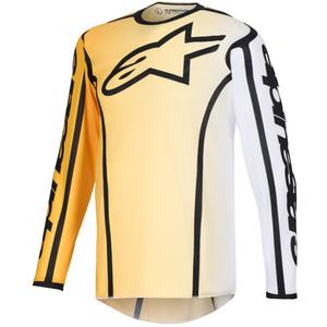 Alpinestars Fluid Apex motokrosa krekliņš dzeltens un melns