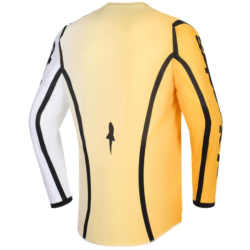 Alpinestars Fluid Apex motokrosa krekliņš dzeltens un melns