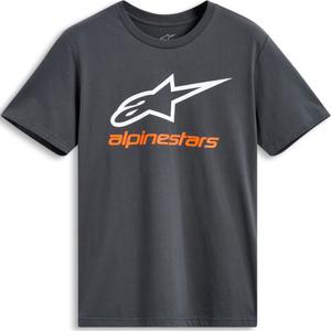 T-krekls Alpinestars Always 2.0 CSF pelēks-balts-oranžs
