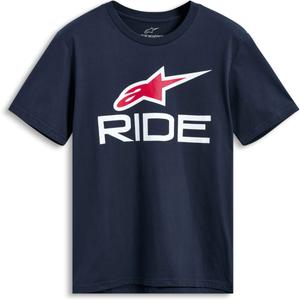 T-krekls Alpinestars Ride 4.0 CSF blue-white-red