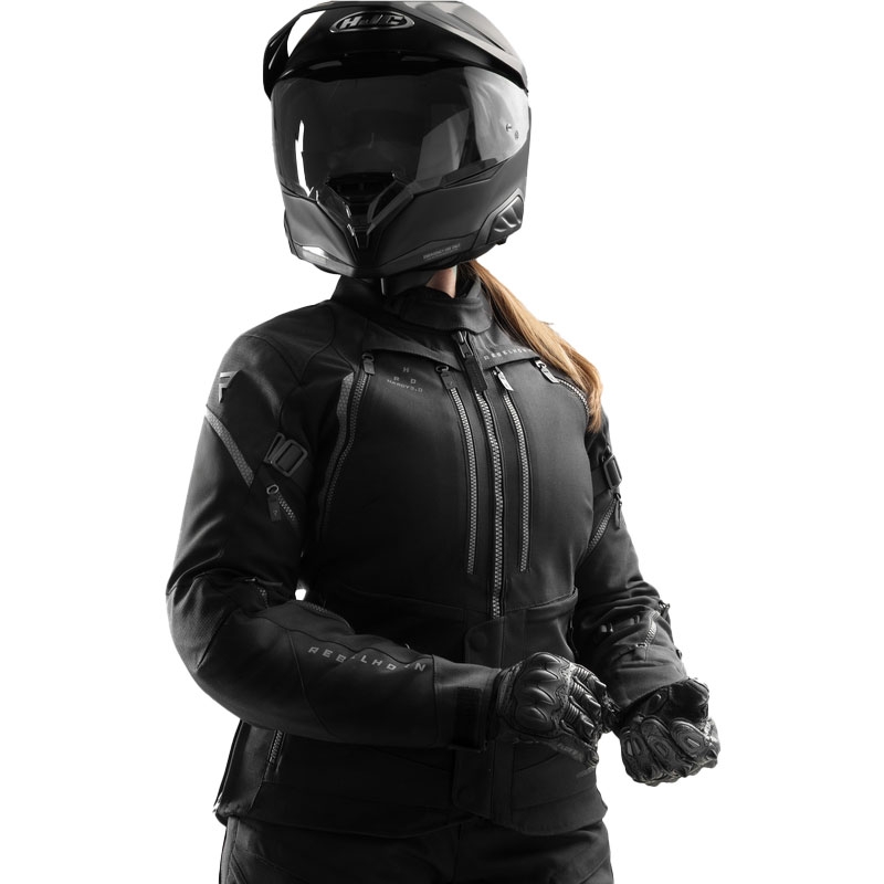 Rebelhorn Hardy 3.0 Sieviešu motocikla jaka Black