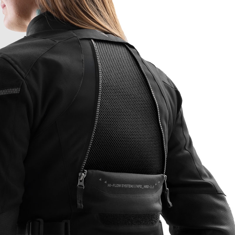 Rebelhorn Hardy 3.0 Sieviešu motocikla jaka Black