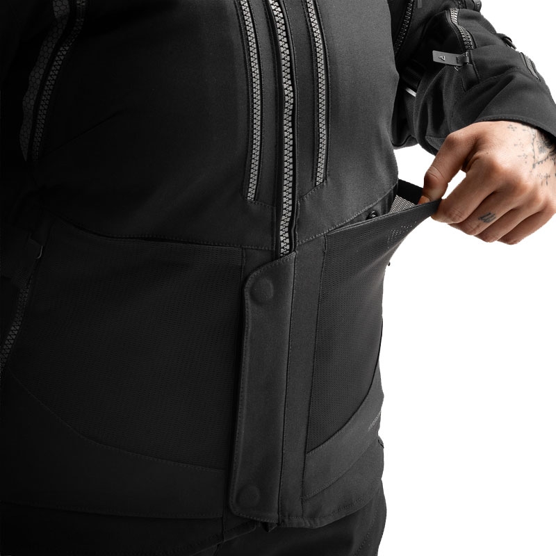 Rebelhorn Hardy 3.0 Sieviešu motocikla jaka Black