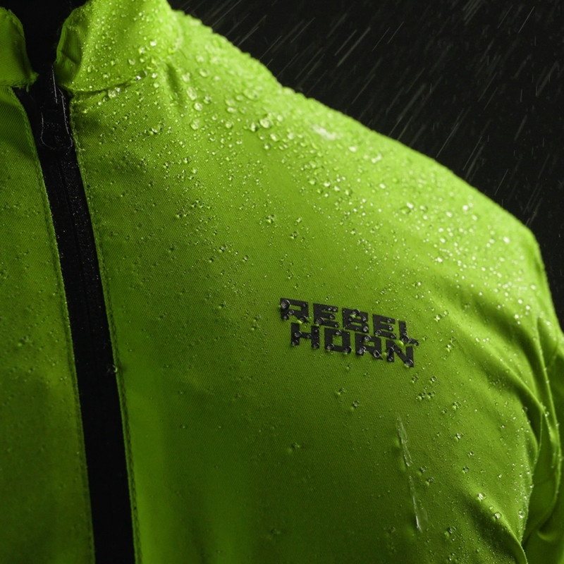 Sieviešu Rebelhorn Hardy 3.0 Black-Gray-Fluo Yellow motocikla jaka