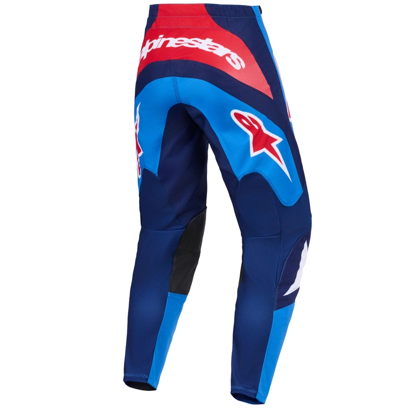 Alpinestars Fluid Grid motokrosa bikses Blue Red White