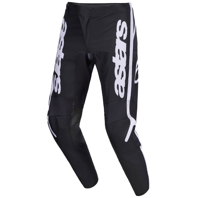 Alpinestars Fluid Apex motokrosa bikses melnā un pelēkā krāsā