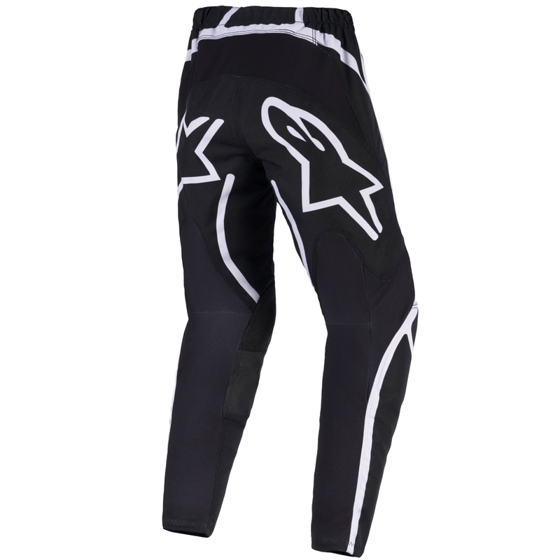 Alpinestars Fluid Apex motokrosa bikses melnā un pelēkā krāsā