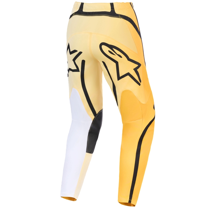 Alpinestars Fluid Apex motokrosa bikses dzeltens un melns