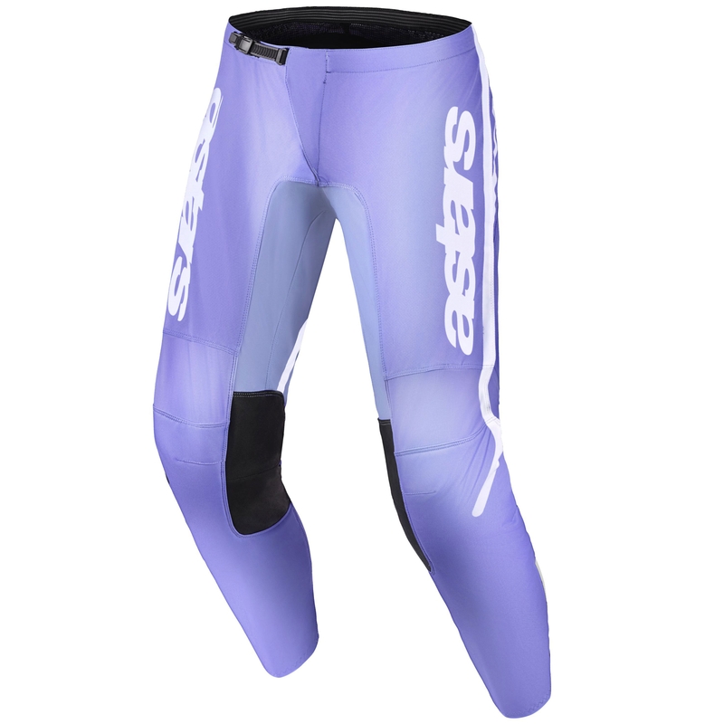 Alpinestars Stella Fluid Apex sieviešu motokrosa bikses violeti baltas krāsas