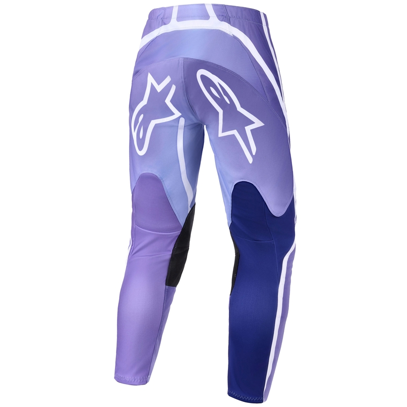 Alpinestars Stella Fluid Apex sieviešu motokrosa bikses violeti baltas krāsas