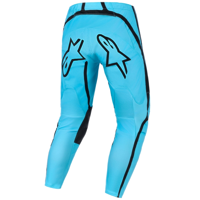 Alpinestars Stella Fluid Apex sieviešu motokrosa bikses tirkīza un melnas krāsas
