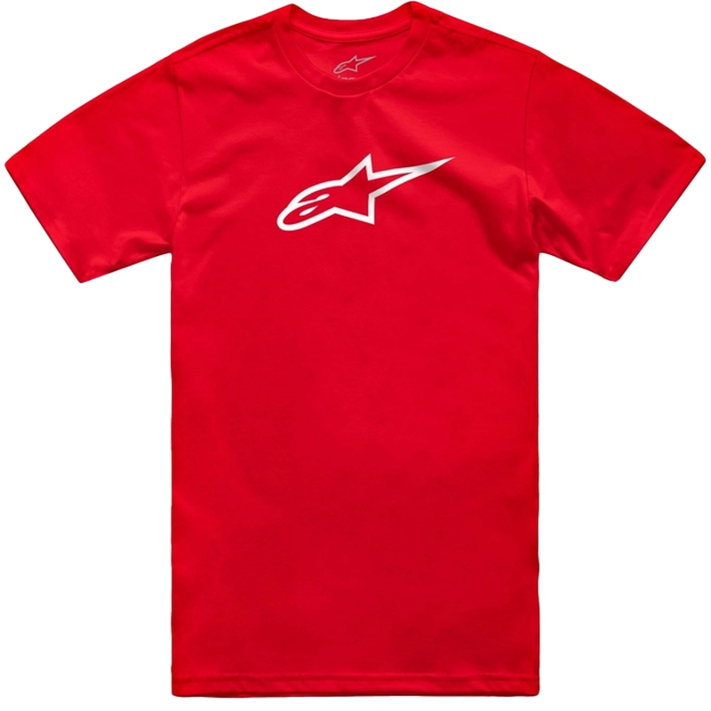 T-krekls Alpinestars Ageless 2.0 CSF sarkans un balts
