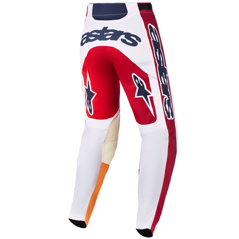 Alpinestars Racer Portl motokrosa bikses sarkanā-oranžā-siltā krāsā