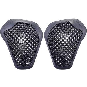 Nucleon Flex PRO CE2 plecu spilventiņi antracīta melnā krāsā