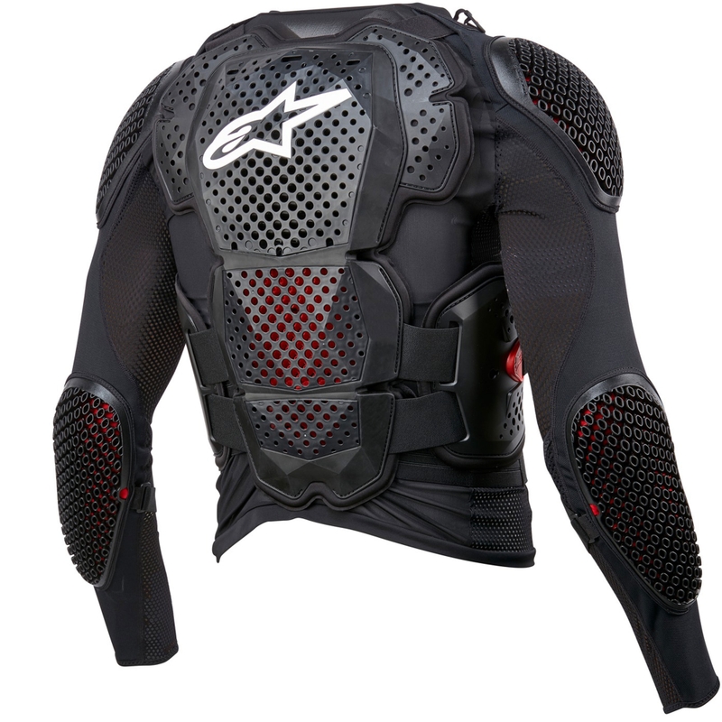 Alpinestars Bionic TECH 3 melns-baltsarkans ķermeņa aizsargs