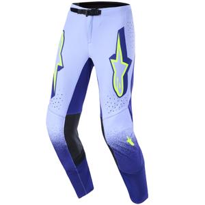Alpinestars Supertech Scenz motokrosa bikses violeti-fluo dzeltenas