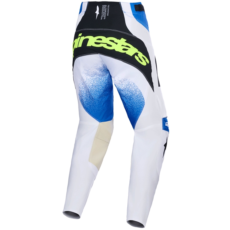 Alpinestars Techstar Knif motokrosa bikses Blue-Black-Fluo Yellow