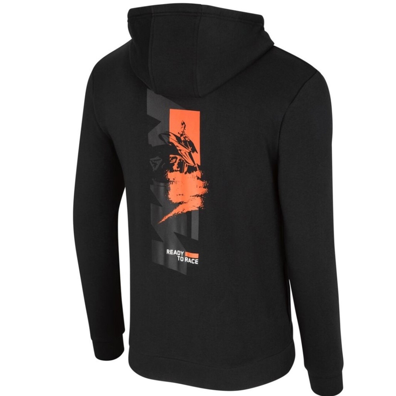 KTM Beast Zip Hoodie melna