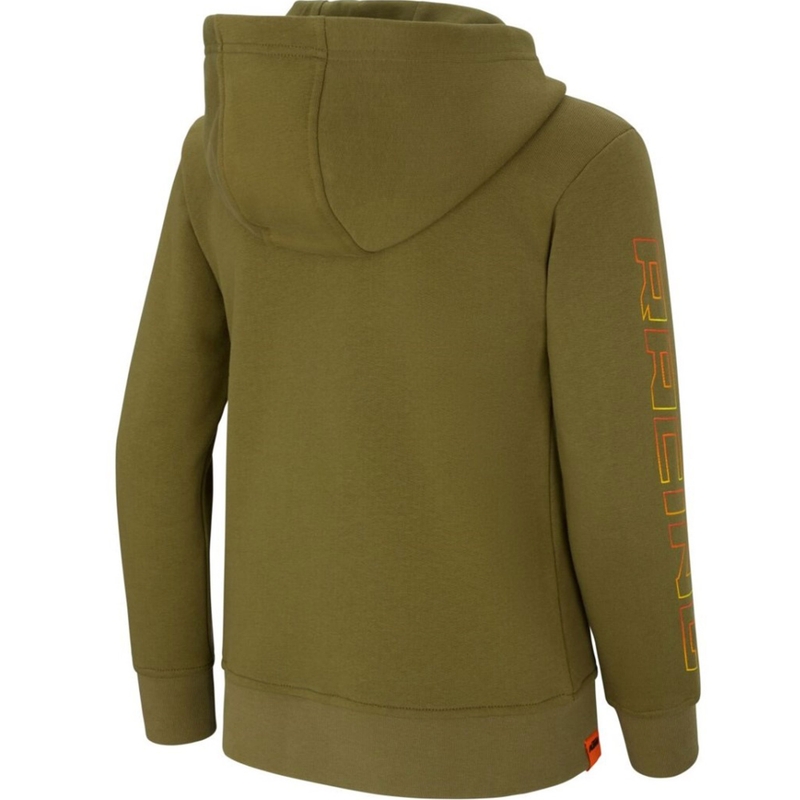 KTM Kids Racing Hoodie haki krāsā