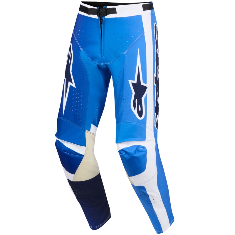 Alpinestars Racer Air Portl motokrosa bikses zilā un baltā krāsā