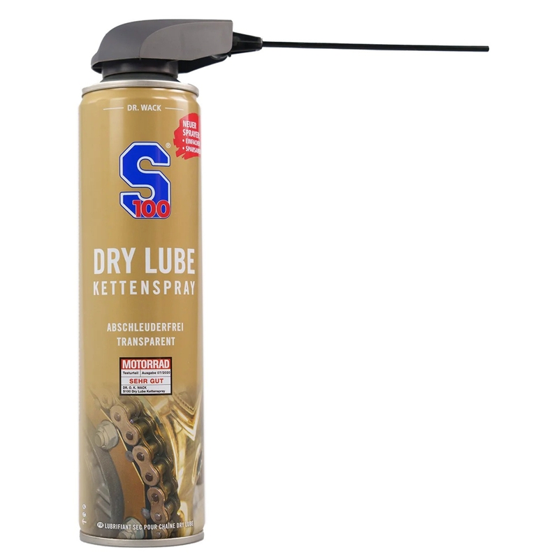 Ķēdes smērviela S100 - Dry Lube Chain Spray 400 ml