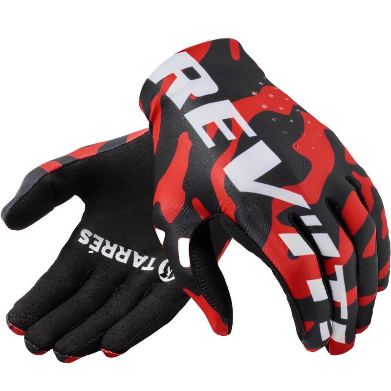 Motokrosa cimdi Revit Tacto red